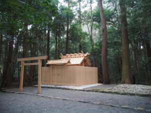 古殿が撤去され新しい20年が始まった奈良波良神社（皇大神宮 摂社）
