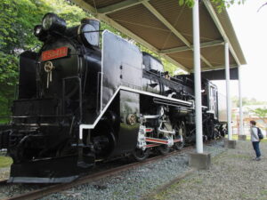 蒸気機関車 C58414（度会郡玉城町田丸）