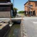 魚海神社の遠望（松阪市川島町）