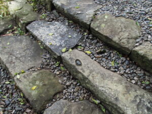波切神社の石段