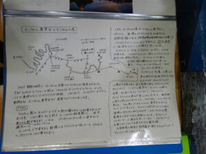 脇田正さんがツアーのために作成した案内マップ