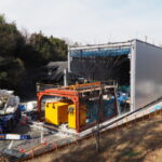 松尾観音寺付近で見かけた下水道管新設工事の巨大施設