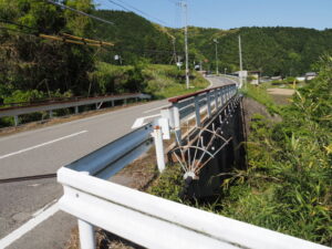 長野川に架かる一号橋