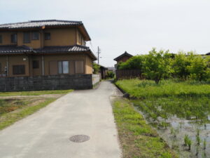 香良洲道（松阪市中道町）