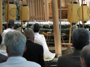 月次祭、赤崎神社（豊受大神宮 末社）