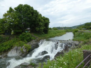 飛鳥川（甘樫橋の下流側）