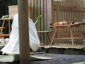 志宝屋神社で斎行された地元の「夏のおまつり」