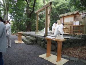 志宝屋神社で斎行された地元の「夏のおまつり」