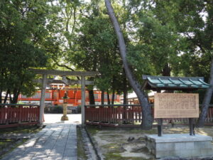 休ヶ岡八幡神社（奈良市西ノ京町）