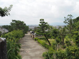 西円堂（法隆寺）からの風景