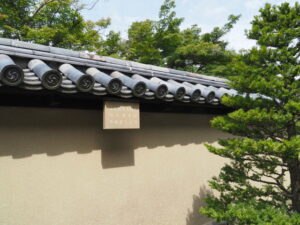 大宝蔵院へ向かう途中（法隆寺）