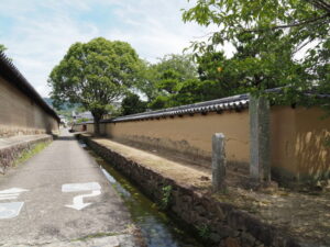 東大門（法隆寺）付近