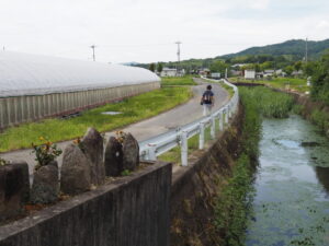 幸前の地蔵尊付近