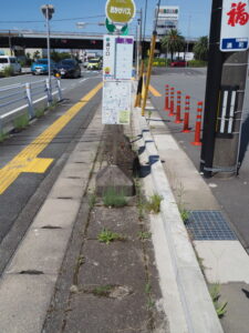 なんだこれ！ 3列の側溝（伊勢市通町）