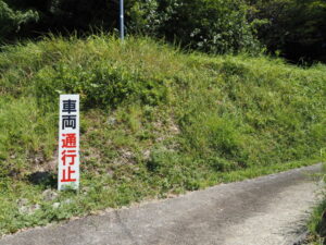 登り口付近（長谷観音道）