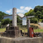 和歌山別街道の道標（多気町長谷）