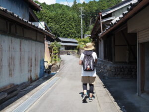 和歌山別街道（多気町長谷）