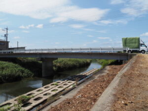 鎌地田橋（外城田川）