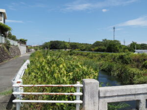 中洲橋（汁谷川）付近