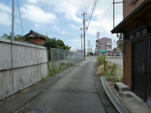 JR参宮線 山田上口駅 北側〜近鉄山田線 宮町駅付近