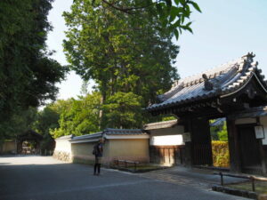 一華院と東福寺の臥雲橋