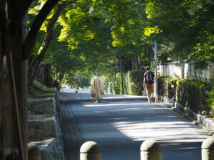 臥雲橋（東福寺）付近