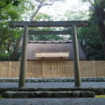 完成していた御塩殿の御垣（御塩殿神社）