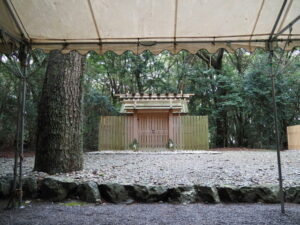 幄舎が姿を消した御塩殿神社（皇大神宮 所管社）