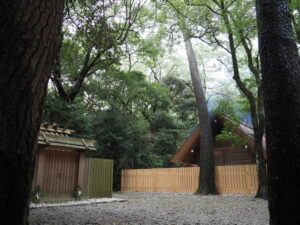 幄舎が姿を消した御塩殿神社（皇大神宮 所管社）