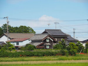 神麻続機殿神社〜神服織機殿神社にて