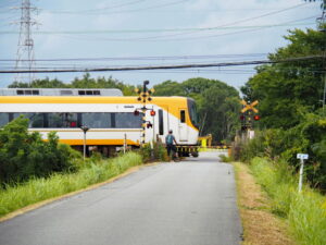 近鉄山田線 踏切道小俣第五号