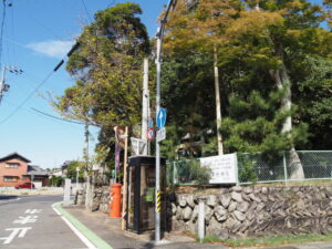 川併神社付近の丸ポスト（津市久居元町）