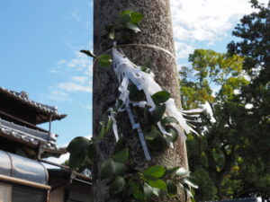 久居八幡宮にて