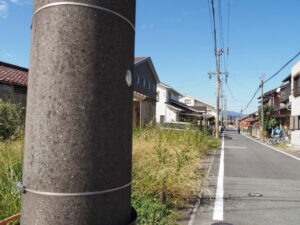 奈良街道にて（津市久居幸町）