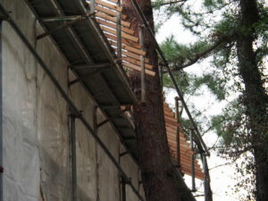 簀屋根に変化はなかった御塩焼所（御塩殿神社）