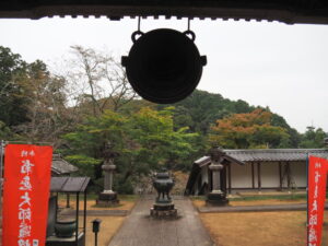 大師堂にて（丹生山神宮寺）