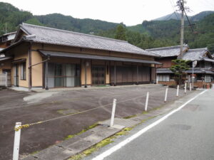 和歌山街道（飯高町波瀬）