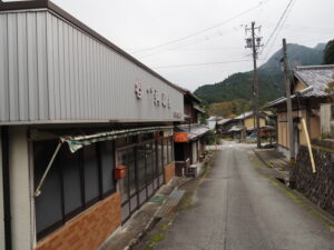 和歌山街道付近（飯高町波瀬）