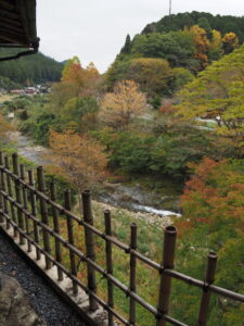 洗耳亭（波瀬 田中家住宅）からの眺望