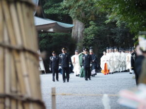 新嘗祭 奉幣の儀（外宮）