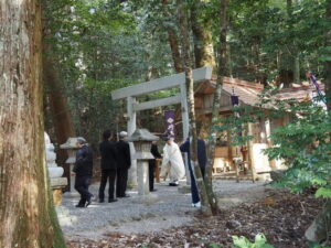 丹生中神社での祭典（丹生神社）