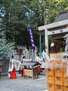 新嘗祭及び中遷座奉祝祭（丹生神社）