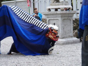 丹生獅子舞（丹生神社 中遷座奉祝祭にて）