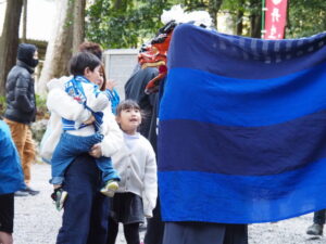 丹生獅子舞（丹生神社 中遷座奉祝祭にて）