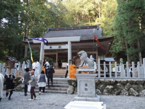 新嘗祭及び中遷座奉祝祭を終えて（丹生神社）