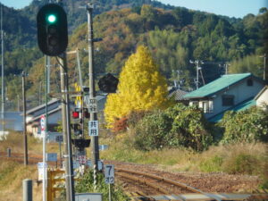 JR紀勢本線 佐奈駅付近