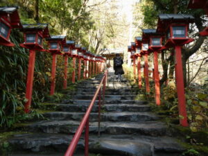 南参道（貴船神社）