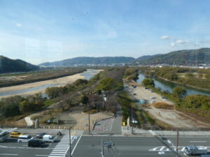 さくらであい館 展望塔からのパノラマ