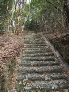 神前神社の参道