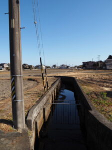 神宮御園付近（二見町溝口）